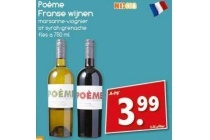poeme franse wijnen