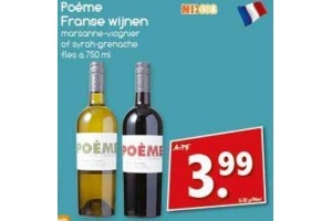 poeme franse wijnen