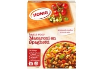 honig macaroni en spaghetti