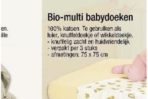 bio multi babydoeken