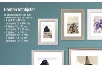 houten fotolijsten