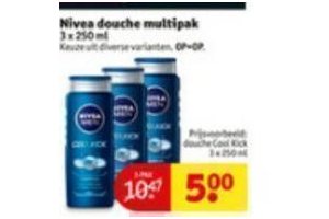 nivea douche multipak