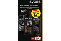 keuze uit het hele syoss haarstyling shampoo en conditioner assortiment