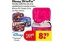 disney 3d koffer