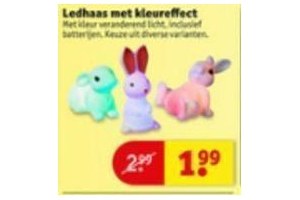 ledhaas met kleureffect