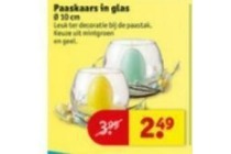 paaskaars in glas