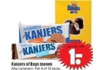 originele kanjers en buys zoenen