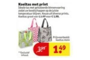 koeltas met print