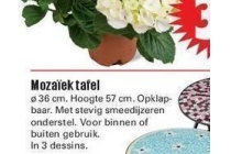 mozaiek tafel