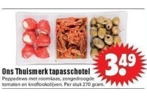 ons thuismerk tapasschotel