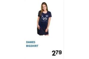 dames bigshirt