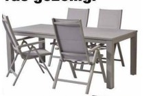 tuinset siena met 7 standen stoelen