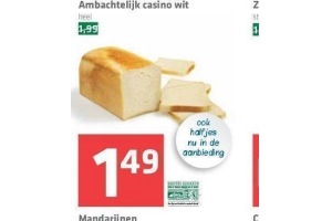 ambachtelijke casino wit