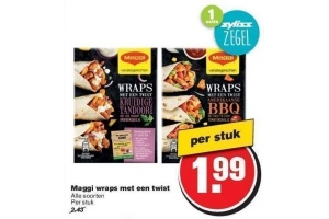 maggi wraps met een twist