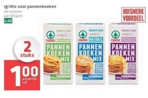 mix voor pannenkoeken