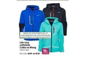 life line softshells catba en mong nu eur10 korting