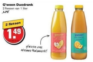 g woon duodrank hoogvliet