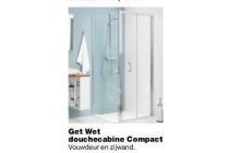 get wet douchecabine compact