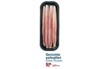 gerookte palingfilet
