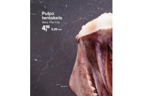 pulpo tentakels