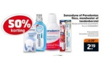 sensodyne of paradontax floss mondwater of tandenborstel