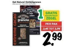 eat natural ontbijtjgranen