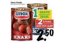 unox knaks