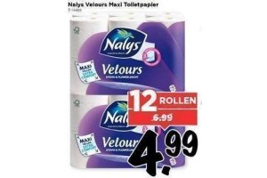 nalys velours maxi toiletpapier