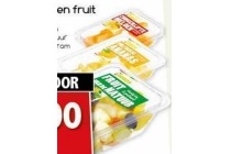 fruity pack vers gesneden fruit