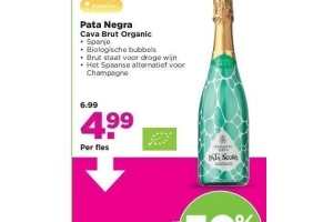 pata negra cava brut organic
