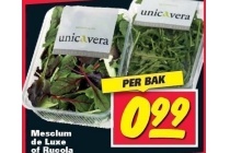 mesclum de luxe of rucola