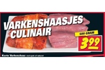 varkenshaasjes culinair