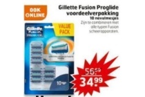 gillette fusion proglide voordelverpakking