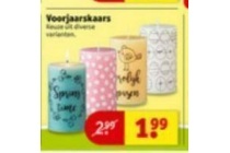 voorjaarskaars