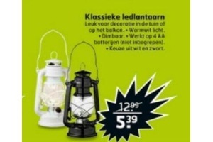 klassieke led lantaarn