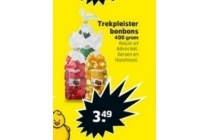 trekpleister bonbons
