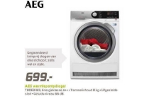 aeg warmtepompdroger t8de84es