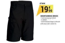 b twin mountainbike broek