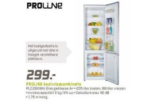 proline koelvriescombinatie