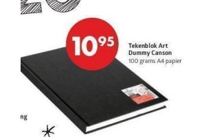 tekenblok art dummy canson nu eur10 95