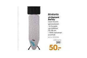 brabantia strijkplank barley nu eur50 00