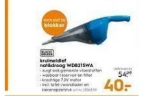 black decker kruimeldief nat en droog wdb215wa nu eur40