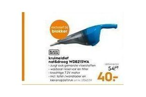 black decker kruimeldief nat en droog wdb215wa nu eur40