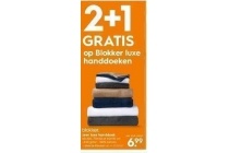 blokker luxe handdoeken