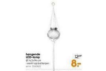 hangende led lamp