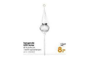 hangende led lamp