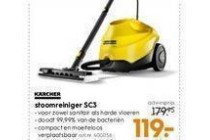 kaercher stoomreiniger sc3