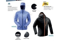 quechua wind en waterdicht jack