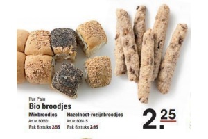 bio broodjes