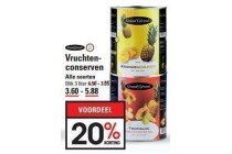 vruchtenconserven